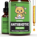Winnie & Lottie Looduslikud antibiootikumid kassidele | Kassi antibiootikumid | Kassi antibiootikum | Lemmiklooma antibiootikumid | Kassi immuuntoetus | Antibiootikum kassidele | Kassi multivitamiin | Kassi UTI antibiootikumid | 1 fl oz