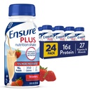 Tagage Plus Maasikas Toitumine Shake | Toiduasenduskokteil | Valmis jooma | 16 g valku ja 27 vitamiini ja mineraali | 8 fl oz - 24 Pack