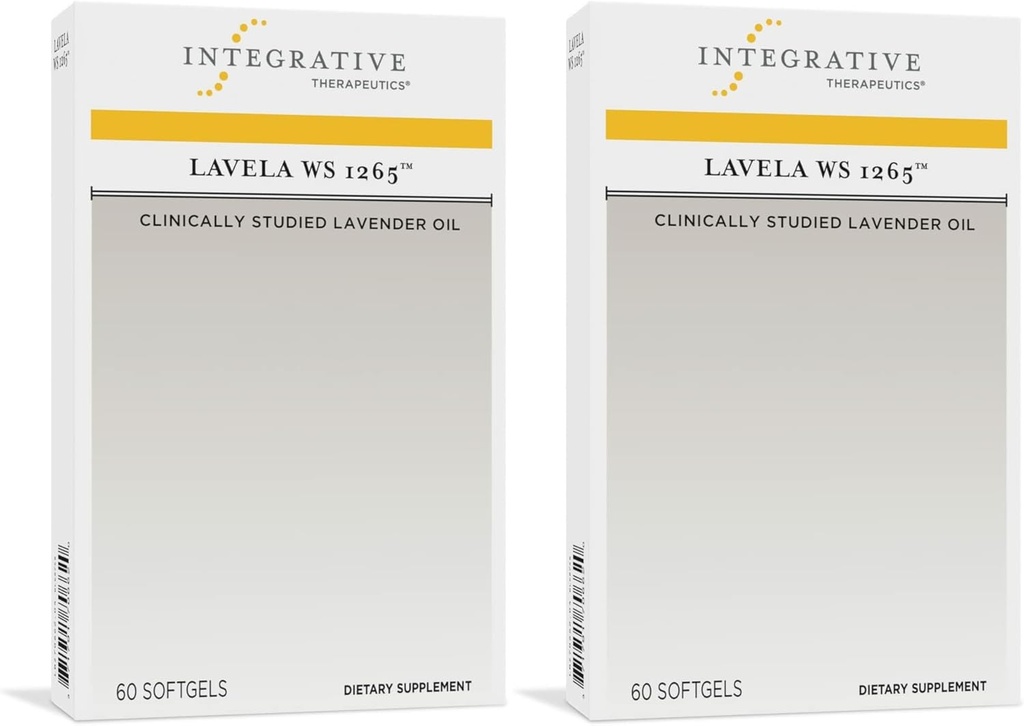 Integreeriv teraapia Lavela WS 1265 - Lavendli eeterlik õlilisand une ja stressi toetamiseks * - piimavaba - 120 softgels (120 serveerimist)