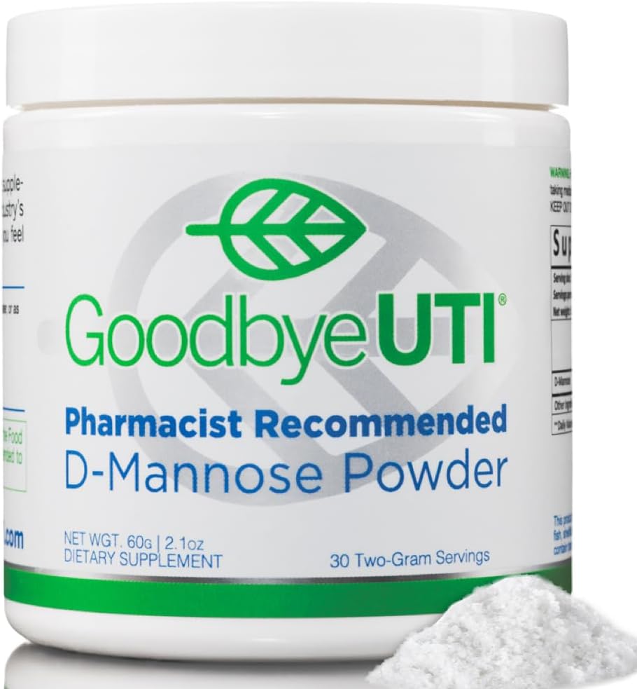 Premium D-Mannose Powder | Pure | Natural Urinary Tract Health | 30-Day Supply | Made in USA | Vegan