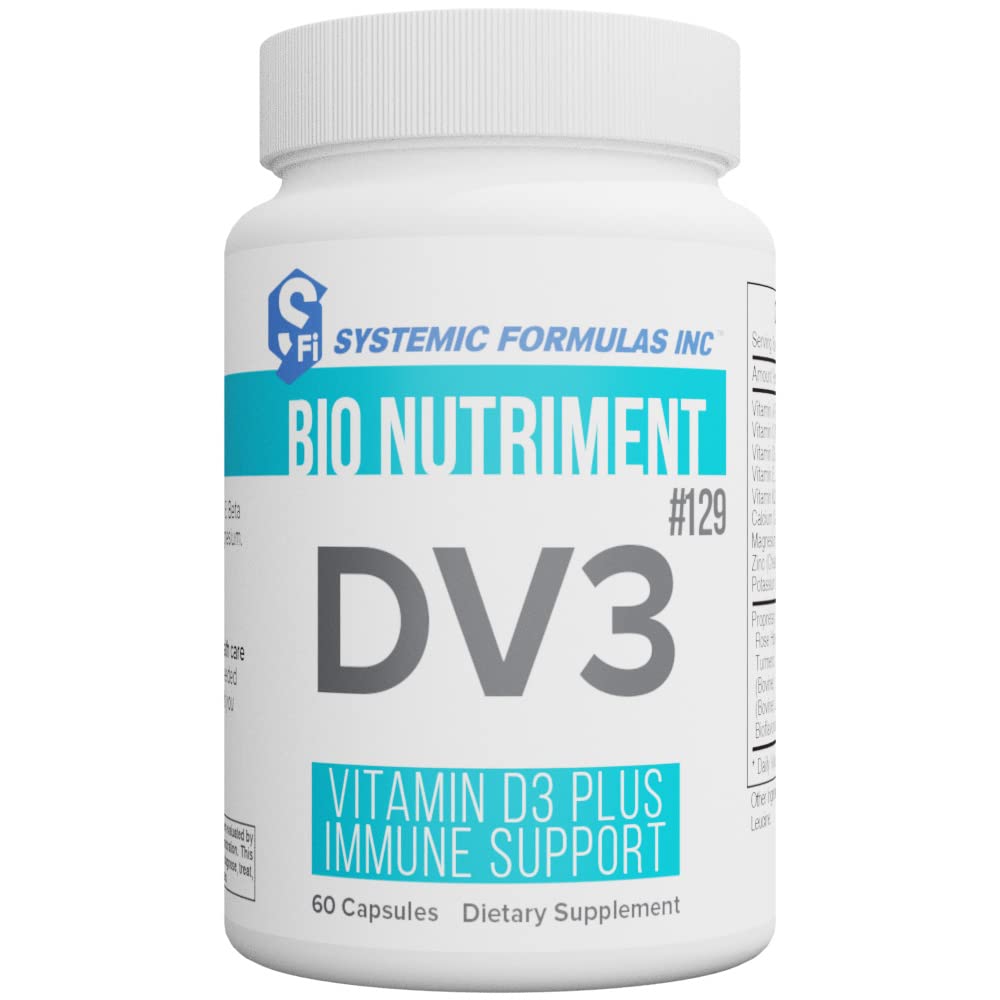 DV3 BioNutriment Vitamiin D3 Plus Immuunsüsteemi tugi