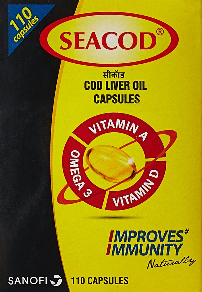 SeaCod Liver Oil - 110 Capsules
