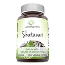Amazing India Natural Shatavari 500 Mg / Serving 250 Veggie kapslid täiendada | Mitte-GMO | Gluteenivaba