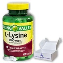 L lüsiin 1000 mg - olulised aminohappe tabletid, 100 ct (pakendis 1)