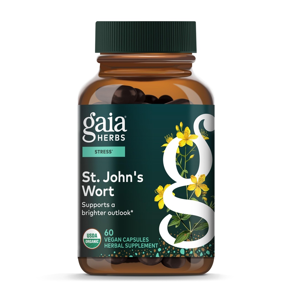 Gaia maitsetaimed naistepuna - looduslik stressitoetuslisa - naistepuna - 60 vegankapslit (20-päevane pakkumine)