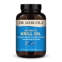 Dr Mercola Antarktika krillõli, 1000 mg ühe portsjoni kohta, oomega-3 toidulisand EPA, DHA, fosfolipiidide ja astaksantiiniga, toetab südant, aju ja immuunsust, mitte-GMO, sojavaba, 180 kapslit (90 serveerimist)
