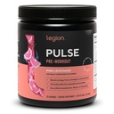 LEGION Pulse Pre Workout - kõik looduslikud lämmastikoksiidi ettevalmistusjoogid energia suurendamiseks, kreatiinivaba, looduslikult magustatud, beeta-alaniin, tsitrulliin, Alpha GPC (roosa limonaad)