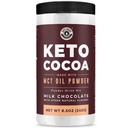 Keto Cocoa | Keto Hot Chocolate Drink Mix Powder - suhkruvaba, madala süsivesikusisaldusega valgu ja MCT õlipulbriga