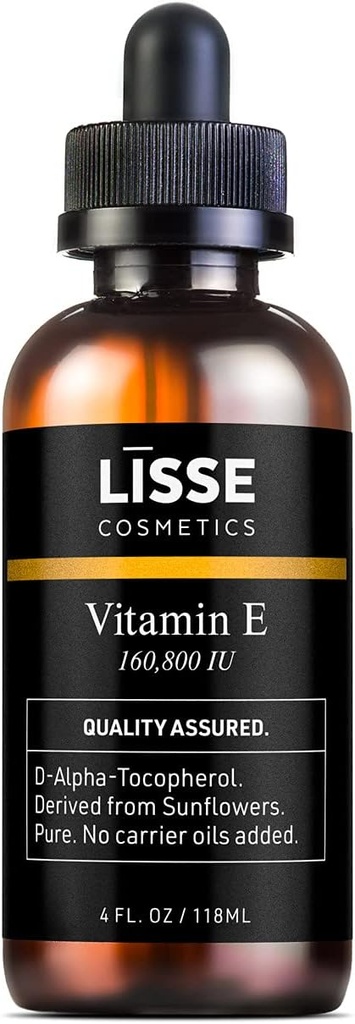 Lisse puhas kontsentreeritud E-vitamiini õli - 160 800 RÜ - ei ole lisatud kandeõli - D-alfa-tokoferool