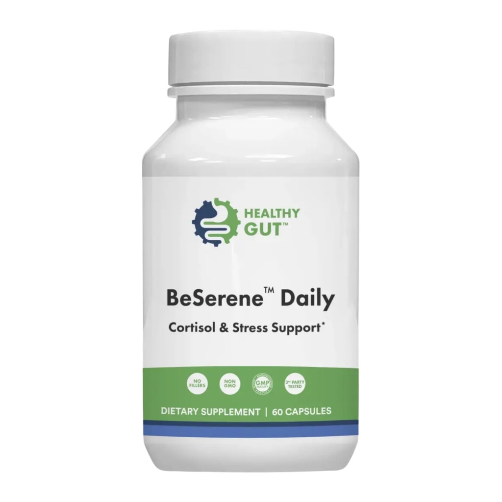 Tervislik Gut BeSerene Daily | Kortisooli ja stressi tugi | Toetab teie und ja neerupealisi | 30 serveerimist