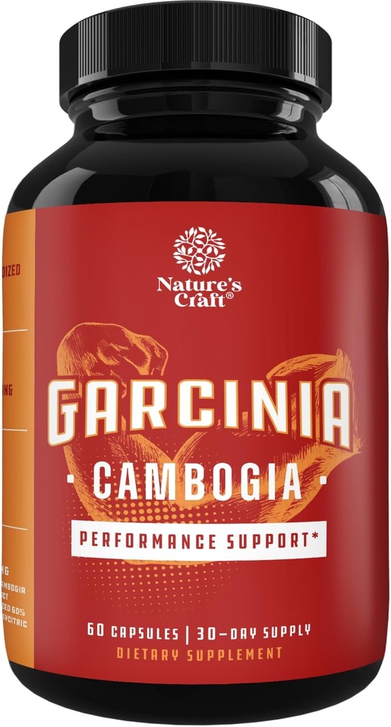 60% HCA puhas gartsiinia cambogia ekstrakt - plokid Carb imendumine - supressib isu - põletab rasva - looduslik kaalulangus täiendada meestele ja naistele 60 kapslit - 30 Servings