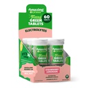 Amazing Grass Electrolyte tabletid, Fizzy Greens Water Flavoring Tablett koos vitamiinidega, Hydrate Strawberry Lemonade, 10 Count (Pakendamine võib varieeruda)