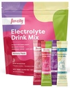 FlavCity elektrolüütide joogisegu, sordipakend, 28 On-The-Go kleeppakendit - Tervislikud elektrolüütide pulbripaketid, mis on valmistatud tõelisest puuviljast - Keto pulbriline jook ilma lisatud suhkruta, gluteenivaba