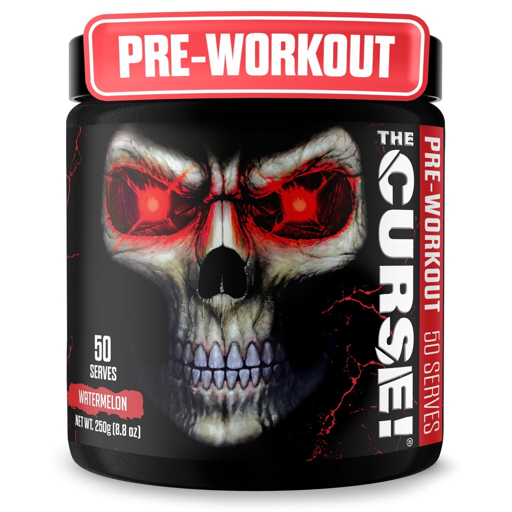 JNX Sports needus! Pre Workout pulber meestele ja naistele, kofeiin, beeta-alaniin, kreatin, L-tsitrulliin, 50 serveerimist, arbuusimaitse - Suurendage energiat, jõudu ja keskendumist