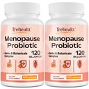 Menopausi toidulisandid naistele, 120 miljardit CFU probiootikum, 13-in-1 maitsetaimed ja botaanika kompleks, hormooni menopausi, kuuma vilgub, öine higi, meeleolu kiiged, unehäired, vegan, 120 kapslit