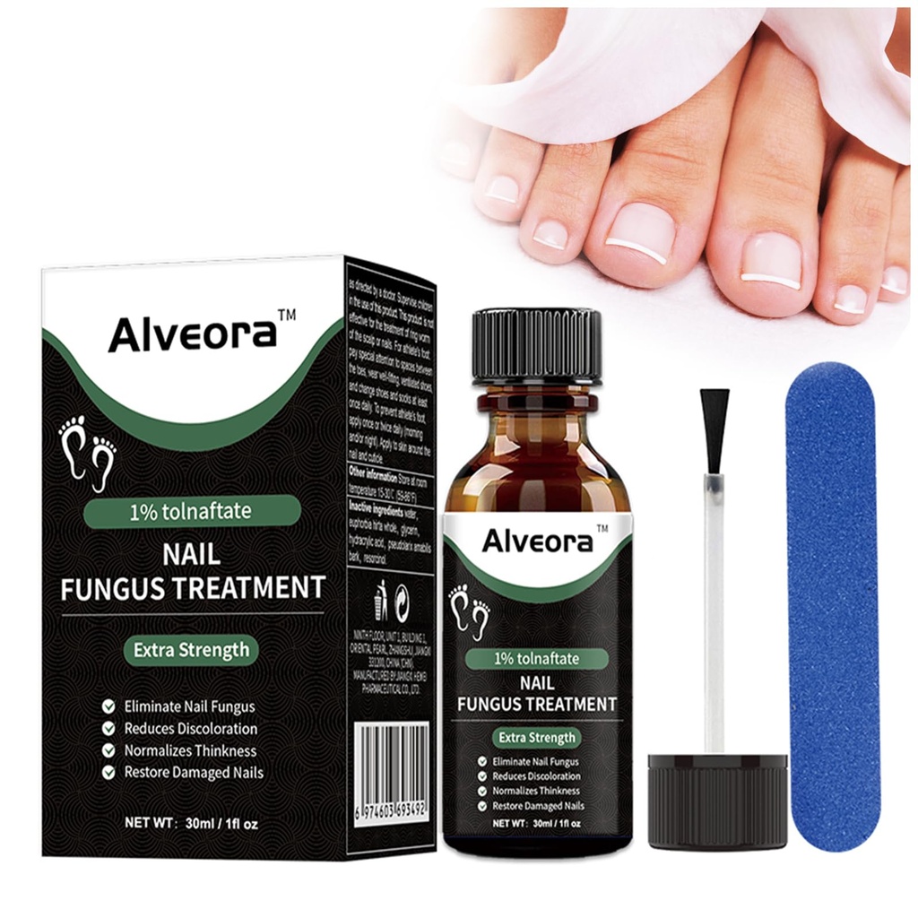 Toenail Fungus Treatment Extra Strength Repair Foot Nail Fast Acting for Fingernails Ingrown Toenail Treatment Fungi Nail Yellow, Thick, Discolored, Broken,85248-033-01 (1fl oz/30ml)