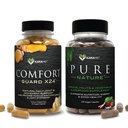 KaraMD Pure Nature & Comfort Guard Bundle | Terve toit Rohelised, Puu- ja Köögiviljad Täiendus + Liikumistoetus | Mitte-GMO, Vegan, Gluteenivaba (iga 30 serveerimist)