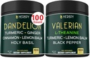 Bund 6in1 Dandelion Supplement & 5in1 Valerian Root Supplement