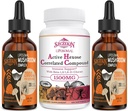 1500 MG Liposomal Active Hexose Correlated Supplement 120 SoftGels Bundle koos 2000 MG Liposomal Seenekompleks langeb 60 Servings