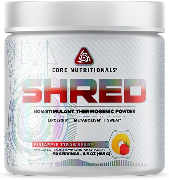 Põhitoitained Platinum Hakitud Mitte-Stimulant, rasva põletamine, termogeenne pulber 1G atsetüül-L-karnitiin 50 serveerimisega (Pineapple Strawberry)