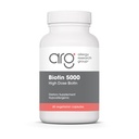 Allergia uurimisrühm Biotin 5000 Supplement - 5000mcg Biotin, vitamiinid juustele, nahale ja küüntele, suur annus, taimsed kapslid, hüpoallergeenne, Gluteenivaba - 60 Count