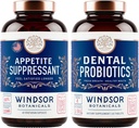 WINDSOR BOTANICALS isu vähendavaid kaalulangus ja hambaprobiootikumid halb hingeõhk komplekti