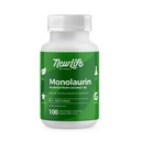 NewLife Naturals Monolaurin Supplement for Gut Health and Immune Support | Glyceryl Monolaurate Derived from Coconut Oils – Vegetarian, Non-GMO, Made in USA, 100 Capsules, 100-Day Supply