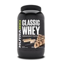 NutraBio Classic vadakuvalgu pulber - täisspektriga aminohappe profiil - ei täida, kunstlikud värvid, säilitusained - madal glükeemiline indeks - (šokolaadi maapähklivõi, 2 naela)