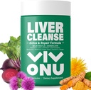 VivoNu piimaohakas Silymarin & Dandelion Juur Maksa tervisetoetus, antioksüdantide tugi, detox (60 kapslit / 1 pudel)