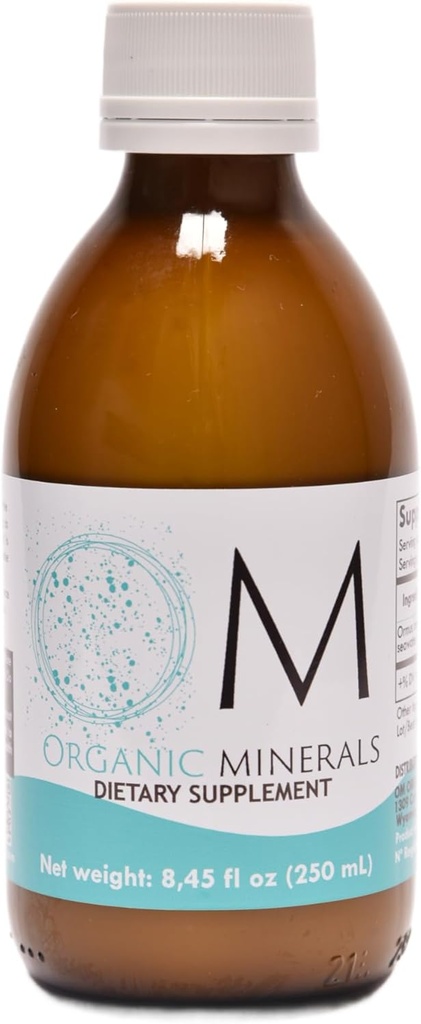 Ormus Organic Minerals 250 ml - Ormus Pure Premium - Kontsentreeritud - Mineraalid sügavatest Atlandi ookeani vetest - monoatoomiline - 1 ühik