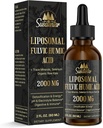 Jälgmineraalid Elektrolüüdid Tilgavad 2000 MG | Vedelad Liposomaalsed Fulvic Humic Acid Supplement | 85+ Trace Minerals | Hüdratsioon | Detoksikatsioon | Energia | pH tasakaal | Seedimine | Immuunsus | 2 Oz
