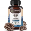 Pikaealisus Botaanika Orgaaniline Maitake Seeneekstrakti kapslid (120) | Kontsentreeritud 10: 1 suhe | 100% viljakehad | Grifola frondosa Natural Supplement soolestiku tervise ja immuunsuse toetuseks