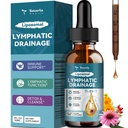 Liposomaalsed Lümfaatilised Drainage tilgad - 11 in 1 Orgaaniline Lymphatic Drainage Supplement Burdock Juur, Echinacea, Elderberry, Calendula, Cleavers Herb, Dandelion toetab Lymphatic Health 2 FL.OZ