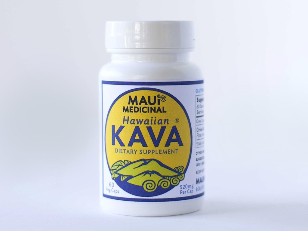Hawaiian Kava Root 60 Veggie kapslid 520 mg kapsli kohta