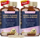 Totaria (2 P) Neerud ja maks Puhasta Detox & Remont Kapslid, Chanca Piedra & Cranberry Pills Maks & Neerud Support Täiendav tugevus Kivid Lahusti, kuseteede Tervis Naine