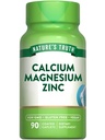 Looduse Tõde Kaltsium Magneesium Tsink | 90 Kaetud Caplets | Vegan, Mitte-GMO ja Gluteenivaba Lisand