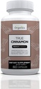True Cinnamon Supplement, Sri Lanka Organic Cinnamon kapslid, True Cinnamon Verum Bark, Sugar-Free - 60 Veggie kapslid