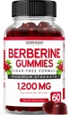 Berberine Gummies koos Ceylon Cinnamon (60 Gummies) Premium Sugar-Free Berberine Ceylon Cinnamon Supplement ja GLP-1 Supplement (60 Count) Support Gut Tervis ja ainevahetus - Non GMO & USA Made
