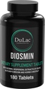 Dulàc - Diosmin Hesperidin 1000mg Toidulisand 180 tabletti, rikastatud hobuste kastanite ekstrakti ja lihunikega