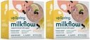 UpSpring Milkflow Immuunsüsteem Toetus Rinnaga toitmine Täiendus Jook Segu lambaläätsevaba, Moringa | Elderberry Lemonade Maitse | Imetamislisand rinnapiima pakkumise toetamiseks | 2 Pack