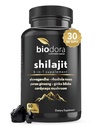 6-in-1 Shilajit Supplement 300mg, Mood ja energia toetus täiendada 60mg puhas Ashwagandha, Rhodiola Rosea Panax ženšenn immuunsüsteemi toetust, mälu ja fookus, 85 + Trace Minerals, 60 kapslit