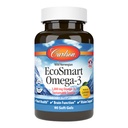 Carlson - EcoSmart Omega-3, jätkusuutlik allikas, edendab südant, aju, visiooni ja liigeste tervist, sidrun, 90 pehmet geeli