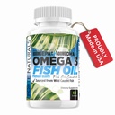 Omega 3 kalaõli 2000mg Suur potents 800mg EPA DHA 600mg BURPLESS Supplement Non GMO Omega 3 Rasvhapete toidulisandid SUUR DOSE Kalaõli koertele Kassid Inimesed Valmistatud USA-s
