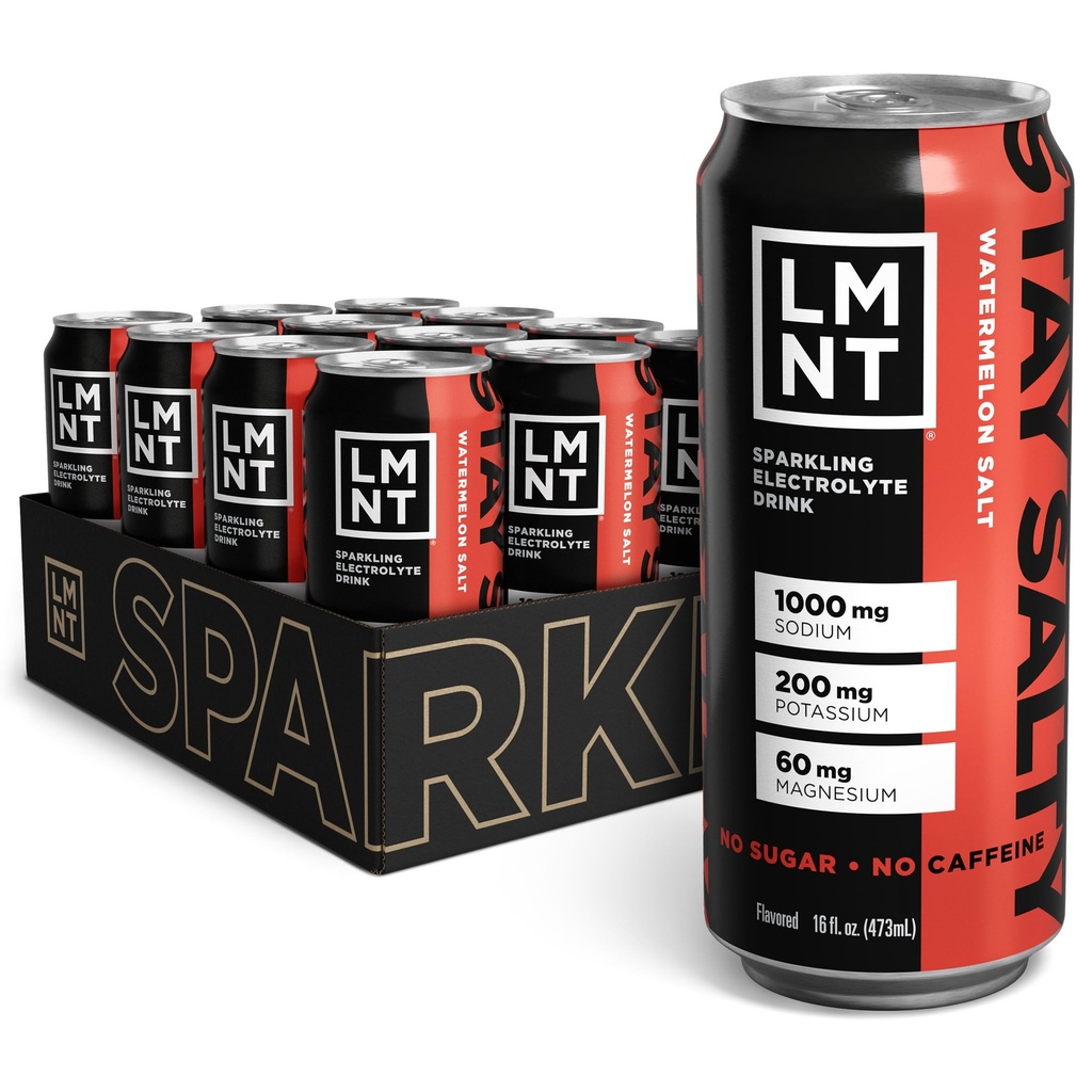Joo LMNT Sparkling Electrolyte Drink - Arbuus Sool | 12-Count