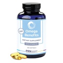 PRN DE Omega 3 täiendus - 240 Softgels, 60-päevane tarne - rTG Omega 3 rasvhapped 1680mg EPA, 560mg DHA ja D-vitamiin naha, liigeste, silmade ja südame tervise jaoks