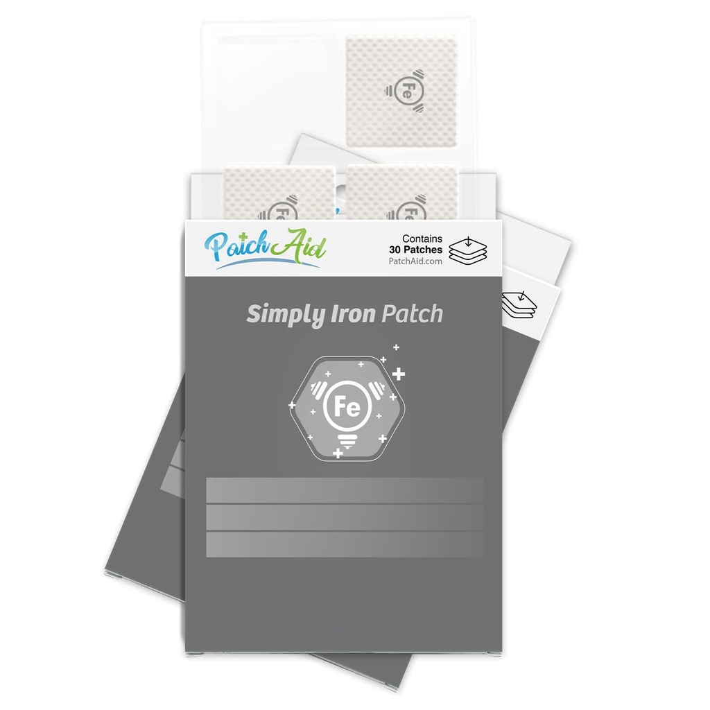 Simply Iron Patch by PatchAid 30-Day Supply