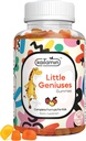 Lapsed Multivitamiini Gummies Väikesed Geniused: Vitamiinid C, D3, Tsink, Folaat, Immuunsuse, Intelligentsuse, Keskendumise Ja Kasvu. Vegan, mitte-GMO, orgaaniline, gluteenivaba 90 Gummies 3 kuu pakkumine