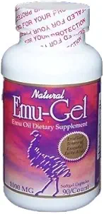 Ultra Emu-Gel Emu õli toidulisand Soft Gel kapslid 90/750mg