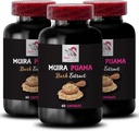Taimne tugi - MUIRA PUAMA BARK EXTRACT - energiasünergia, kestvustõstuk, taimepõhine elavdamine, ergastav segu, igapäevane laadimine, fookusvõimsus, elustiili aktiveerimine 3 pudelit 180 kapslit