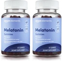 Elemendid - melatoniin 10mg Gummies, toetab rahulikku und, maasikas, 60 loend (varem pöördunud) (pakk 2)